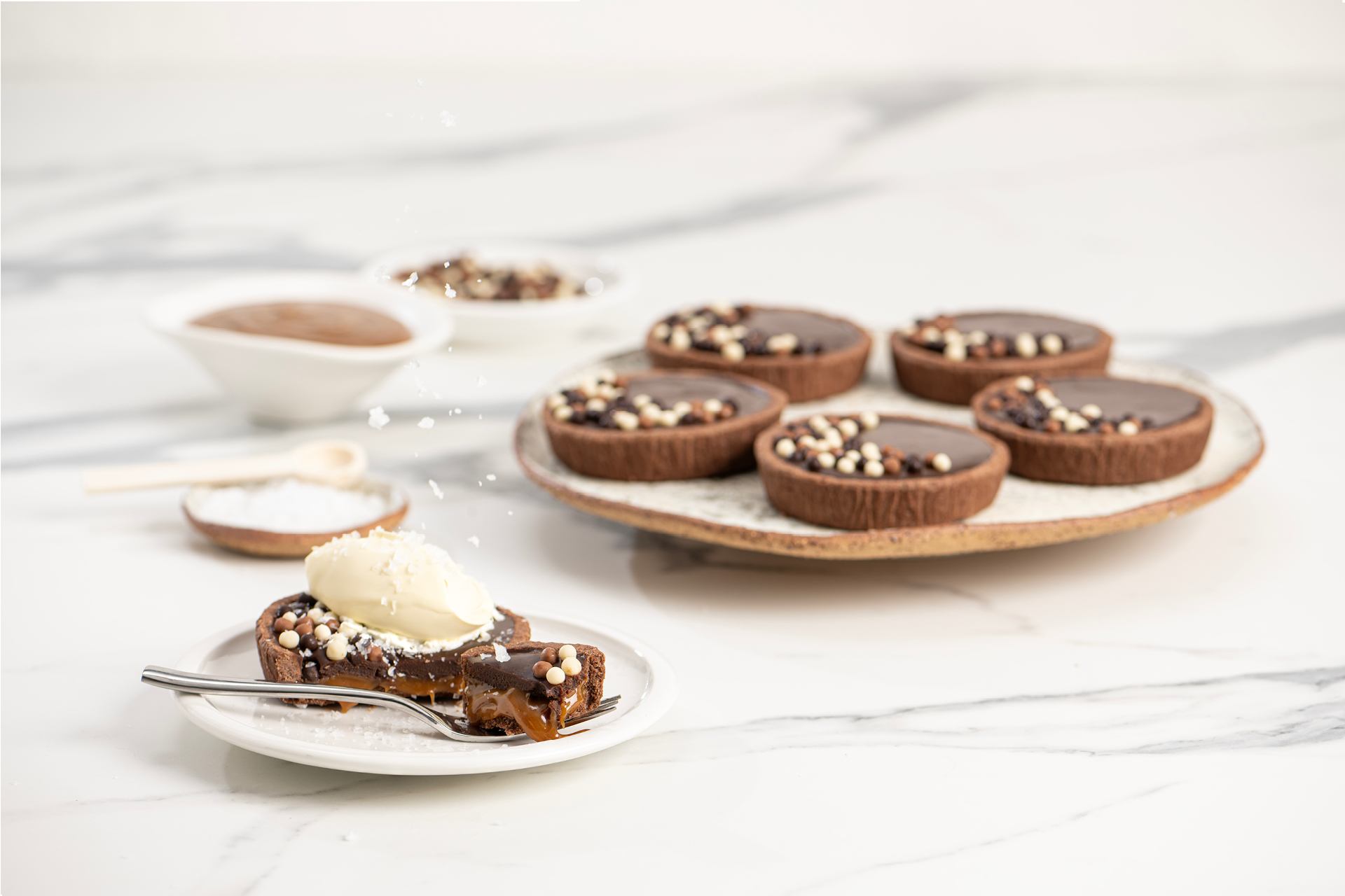 Priestley's Choc Salted Caramel Tart and how to use consumer trends to make money