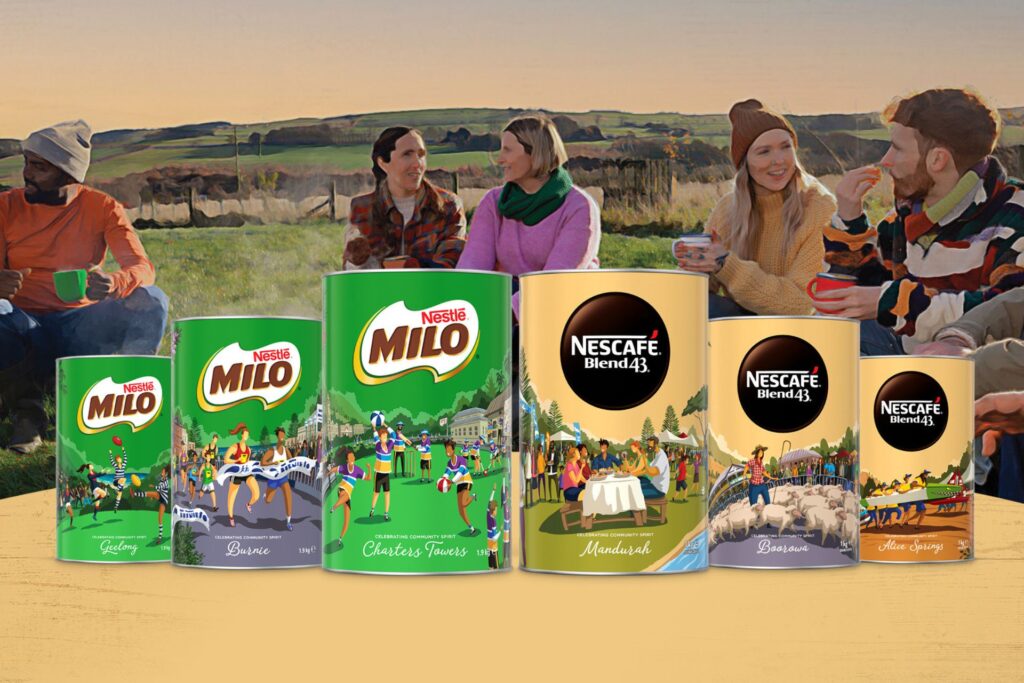 NESCAFÉ BLEND 43 and MILO celebrating 6 aussie towns 1 Bidfood Landing page hero 1920x1280 1