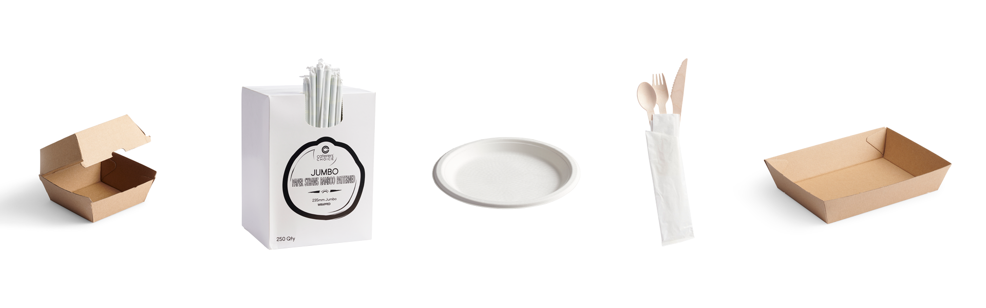 Make the switch: your guide to phasing out plastic 1 Caterers Choice bio friendly range