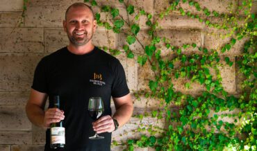 Lachlan Allen is the winemaker and owner at Barristers Block