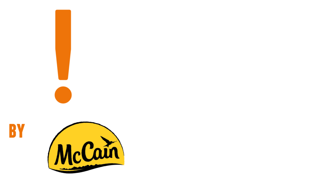 McCain Pickers Logo White Text