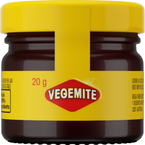Mini-jars: the small but mighty way to level up your breakfast offering 2 VEGEMITE Jar 20g 2D Front