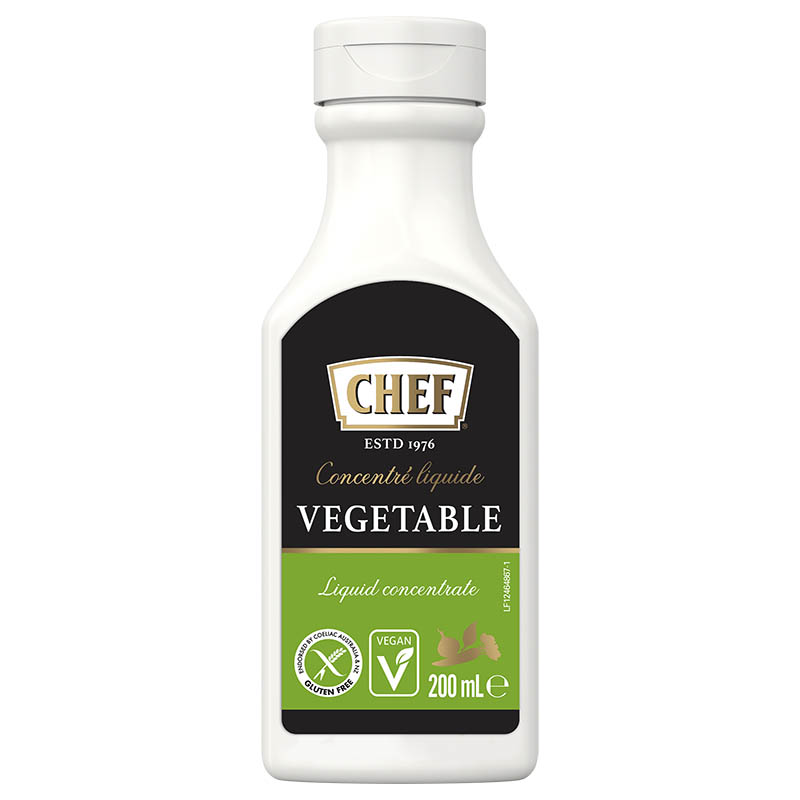 Transform everyday dishes with CHEF 3 Vegetable stock