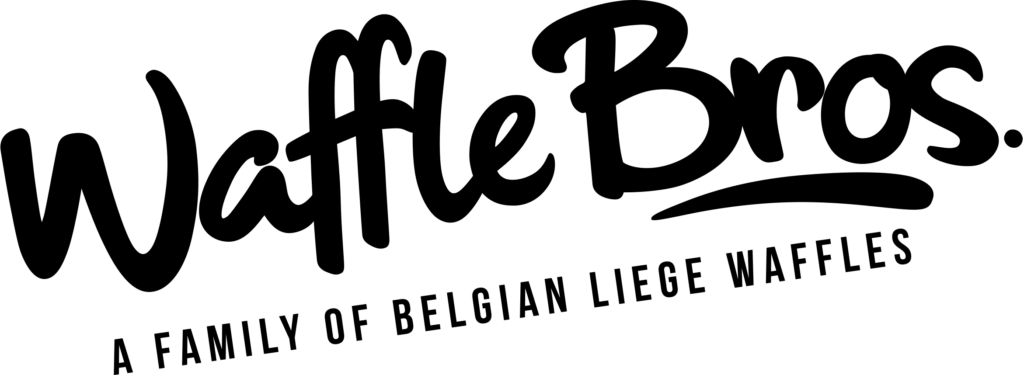 Waffle Bros 1 Waffle Bros Logo BLACK